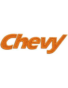  Chevy logo Embroidery design