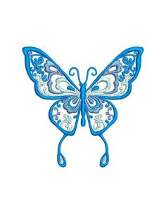 Delicate butterfly Embroidery design