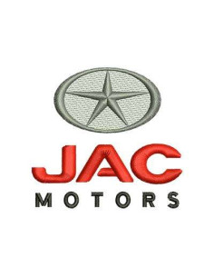 Jac Motors Embroidery design