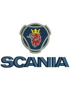 Scania Emblem Embroidery design