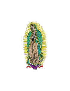 Virgin of Guadalupe 9.5cm Embroidery design 