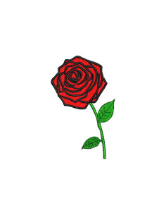 Rose10 Embroidery design 