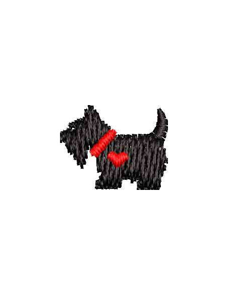 Schnauzer heart