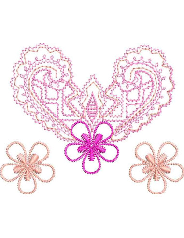 Filigree heart