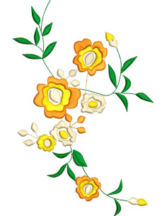 Autumn Flower2 Embroidery design 