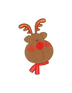 Reindeer Embroidery design 