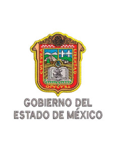 Coat of arms of the State of Mexico Embroidery design 