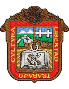  Embroidery design Coat of arms of the State of Mexico 2