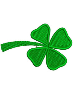 Four-leaf clover Embroidery design 