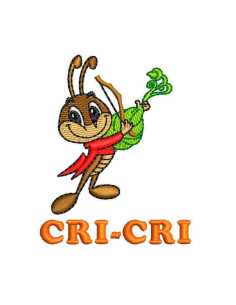 CRI-CRI 2,3 Inch Embroidery design 