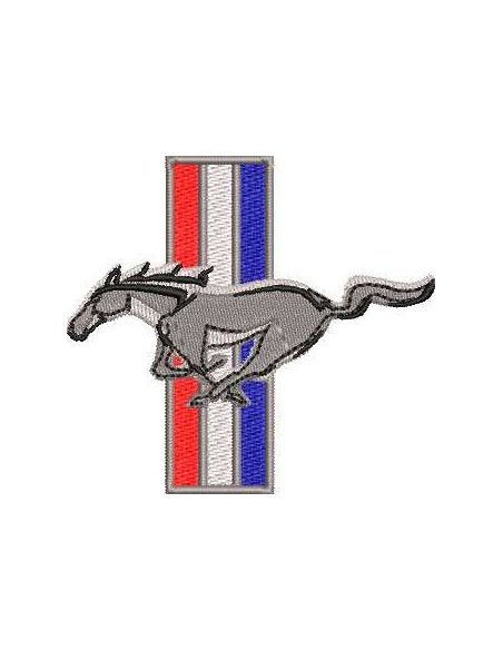 Mustang Emblem 3.1 inch.