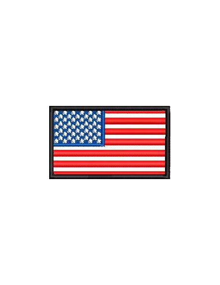 USA Flag 2.5 inch.