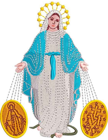 Nuestra señora de las Gracias 12 cm