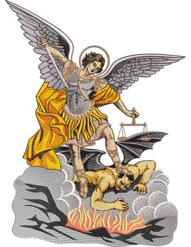 Saint Michael the Archangel 27 cm.