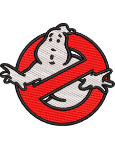 Ghost Buster Embroidery design