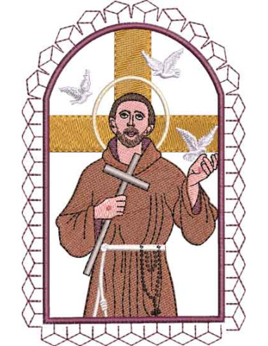 Saint Francis of Assisi 14 cm.