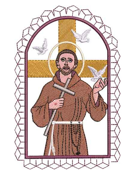 Saint Francis of Assisi 14 cm.