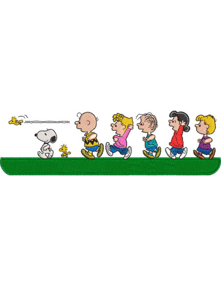 Snoopy and the Peanuts Running