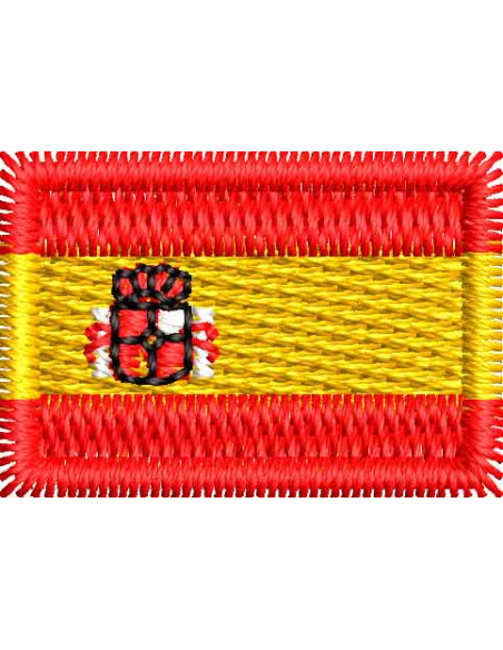 Bandera España 2 cm.