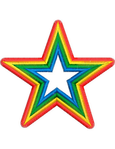 Estrella multicolor