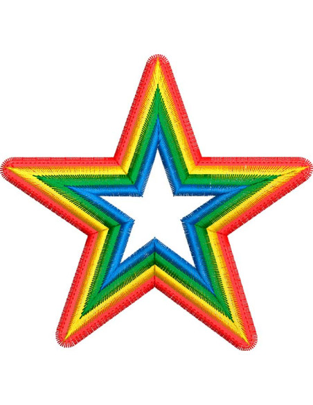 Estrella multicolor