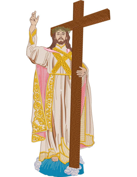 Jesus with the Cross