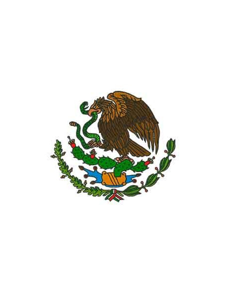 Eagle emblem México 28 cm.