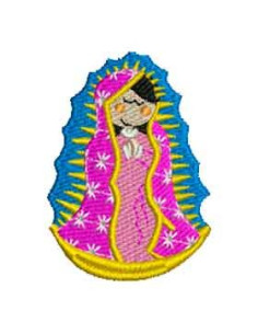 Paquete diseños Virgenctas Plis para bordado 2