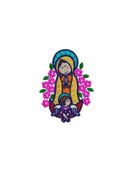 Diseños Virgencitas Para Cualquier Máquina De Bordado 