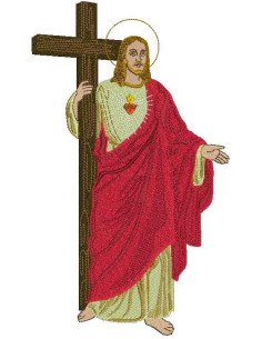 Christ the Redeemer Embroidery Design