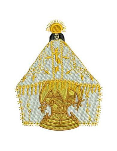 Our Lady of Juquila 2 Embroidery design 