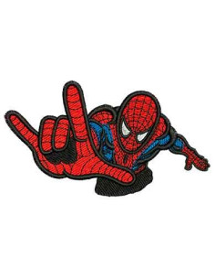  Spiderman Embroidery Design 