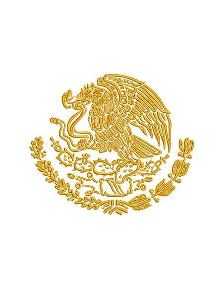 Eagle emblem México 20cm.