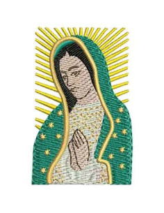 Our Lady of Guadalupe portrait Embroidery design 