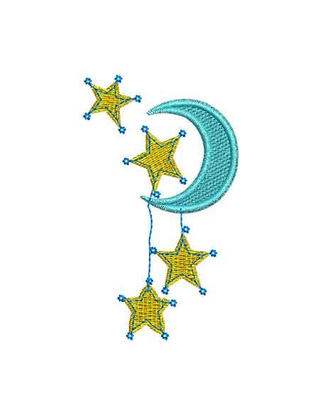 Luna estrellas 