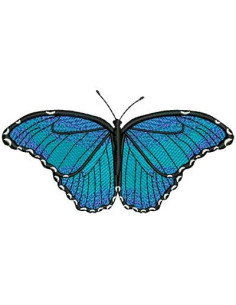 Blue butterfly Embroidery design 