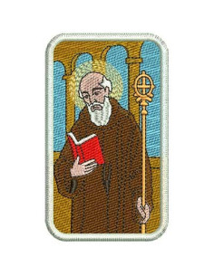 Saint Benedict Embroidery design 