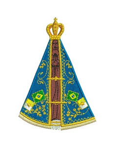 Our Lady of the Conception Aparecida Embroidery