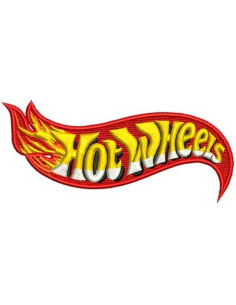 Hot wheels Embroidery design 