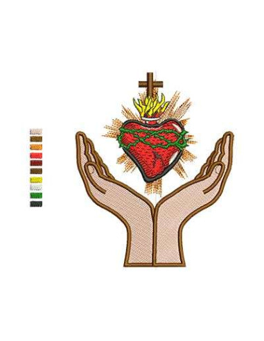 Sacred Heart in Prayer 