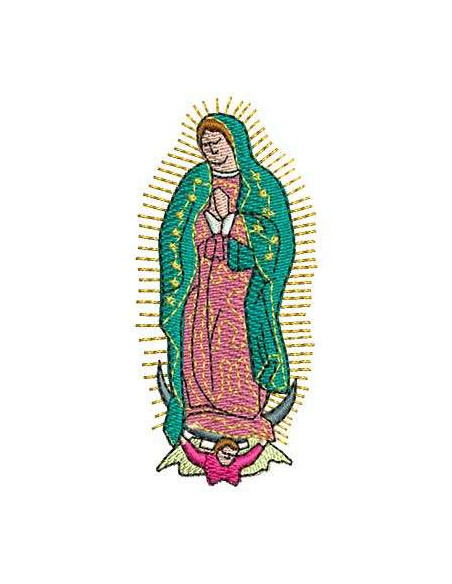 Our Lady of Guadalupe 7 cm 