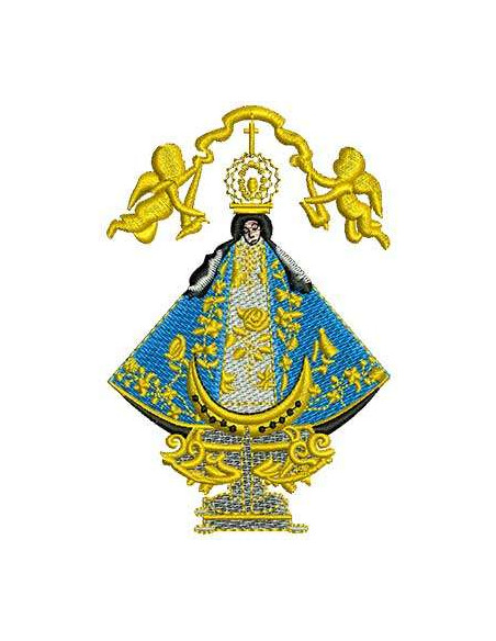 Our Lady of San Juan de los lagos 10 cm 