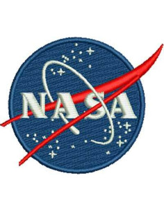 NASA shield for embroidery