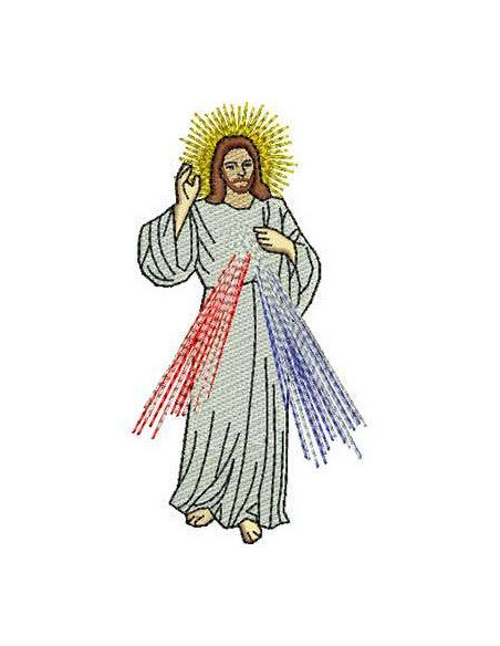 Jesus Divine Mercy 12 cm.