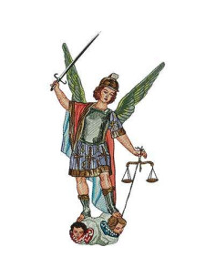 Saint Michael the Archangel embroidery design