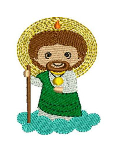 St Jude Thaddeus embroidery design