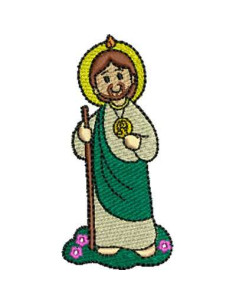 St. Jude Thaddeus  embroidery design