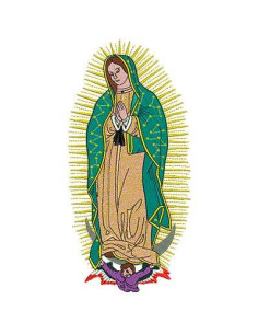 Virgen de Guadalupe para bordado