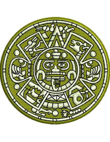 Aztec Calendar 6 cm.