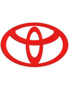  Toyota Emblem 17 cm. Embroidery design